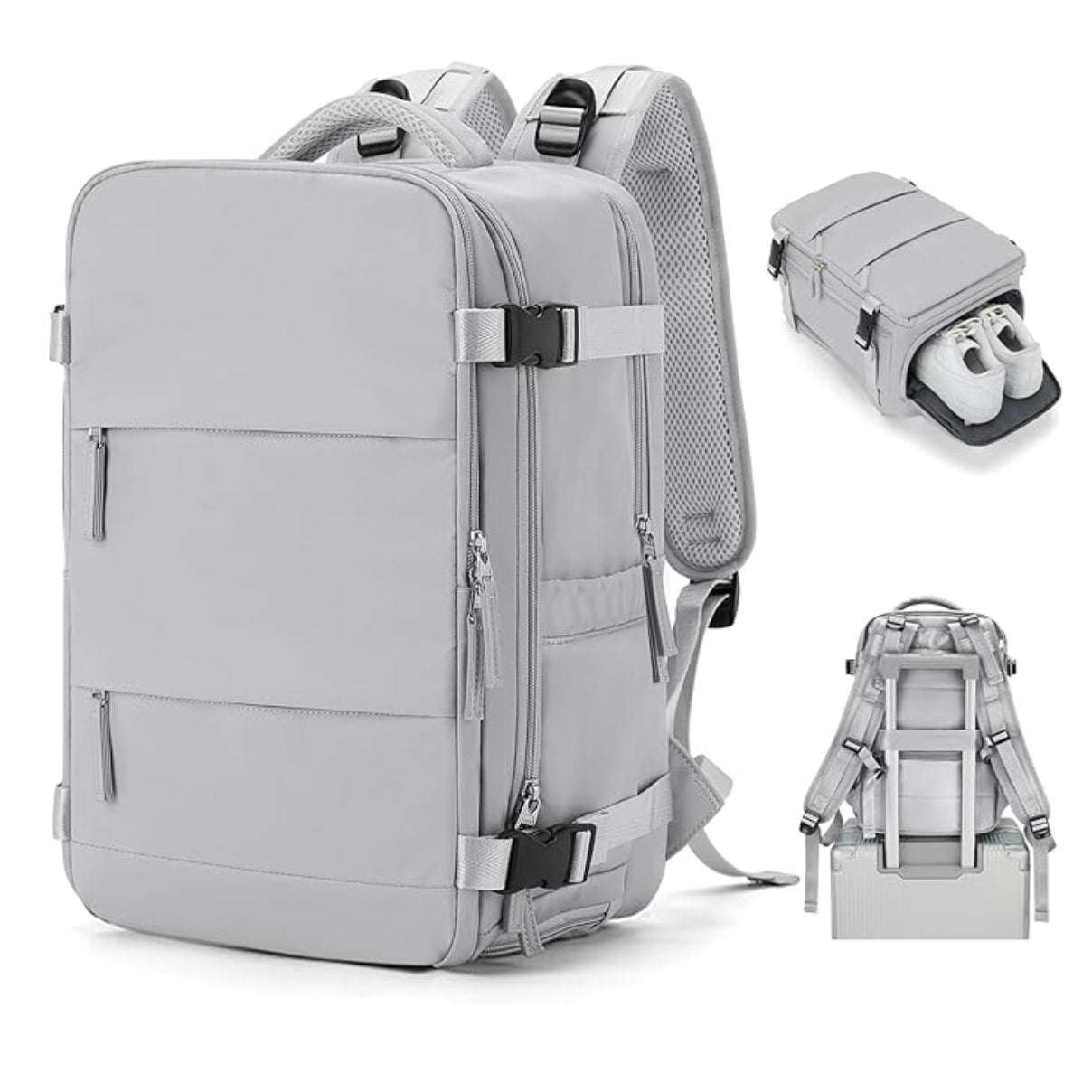 Mochila de Viaje Multifuncional: Lleva TODO lo que necesitas sin pagar equipaje extra 🛩️
