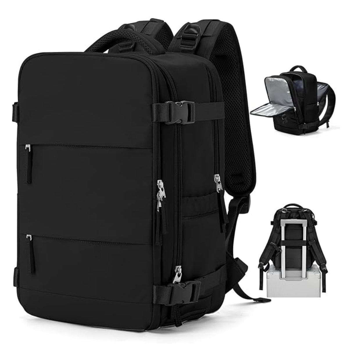Mochila de Viaje Multifuncional: Lleva TODO lo que necesitas sin pagar equipaje extra 🛩️