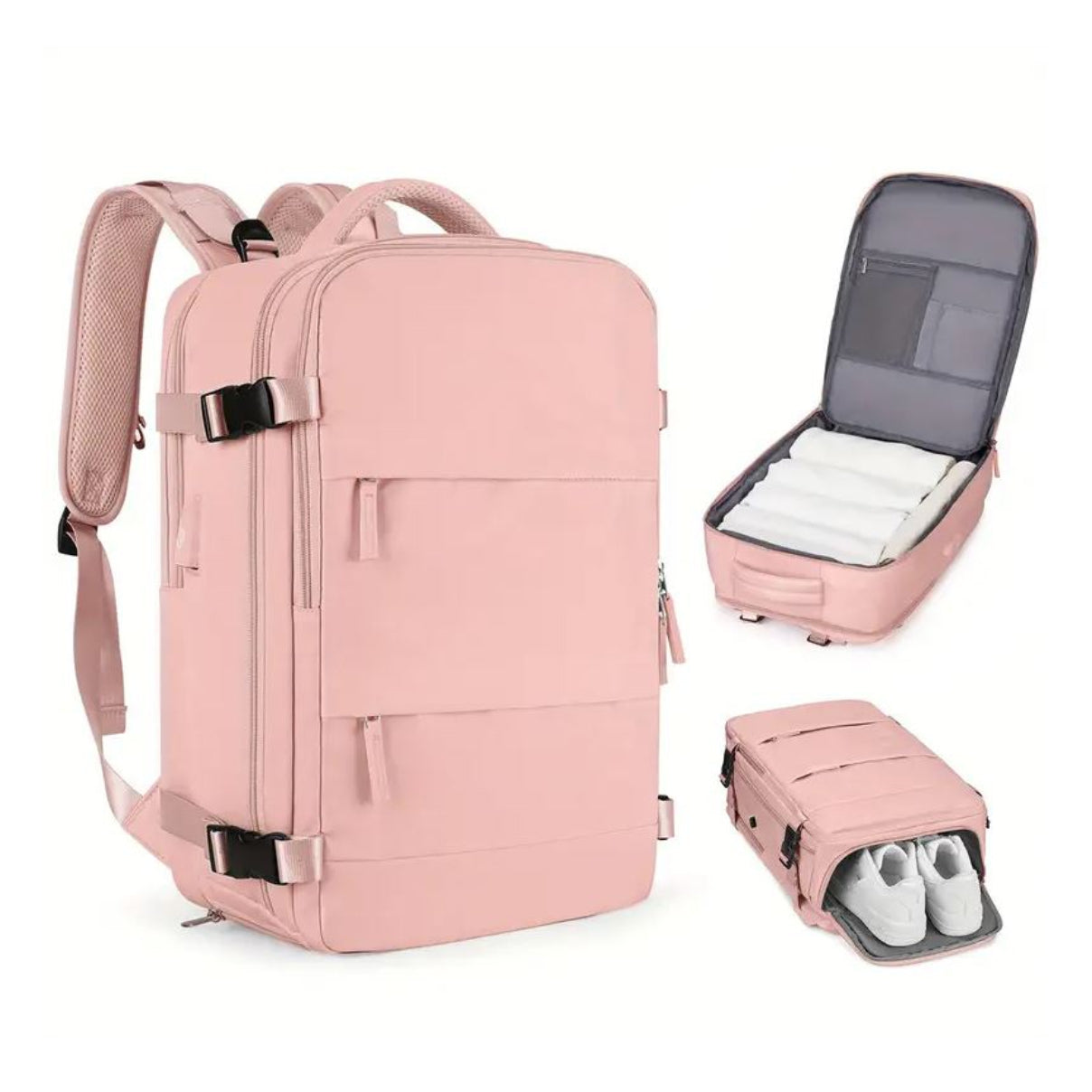 Mochila de Viaje Multifuncional: Lleva TODO lo que necesitas sin pagar equipaje extra 🛩️