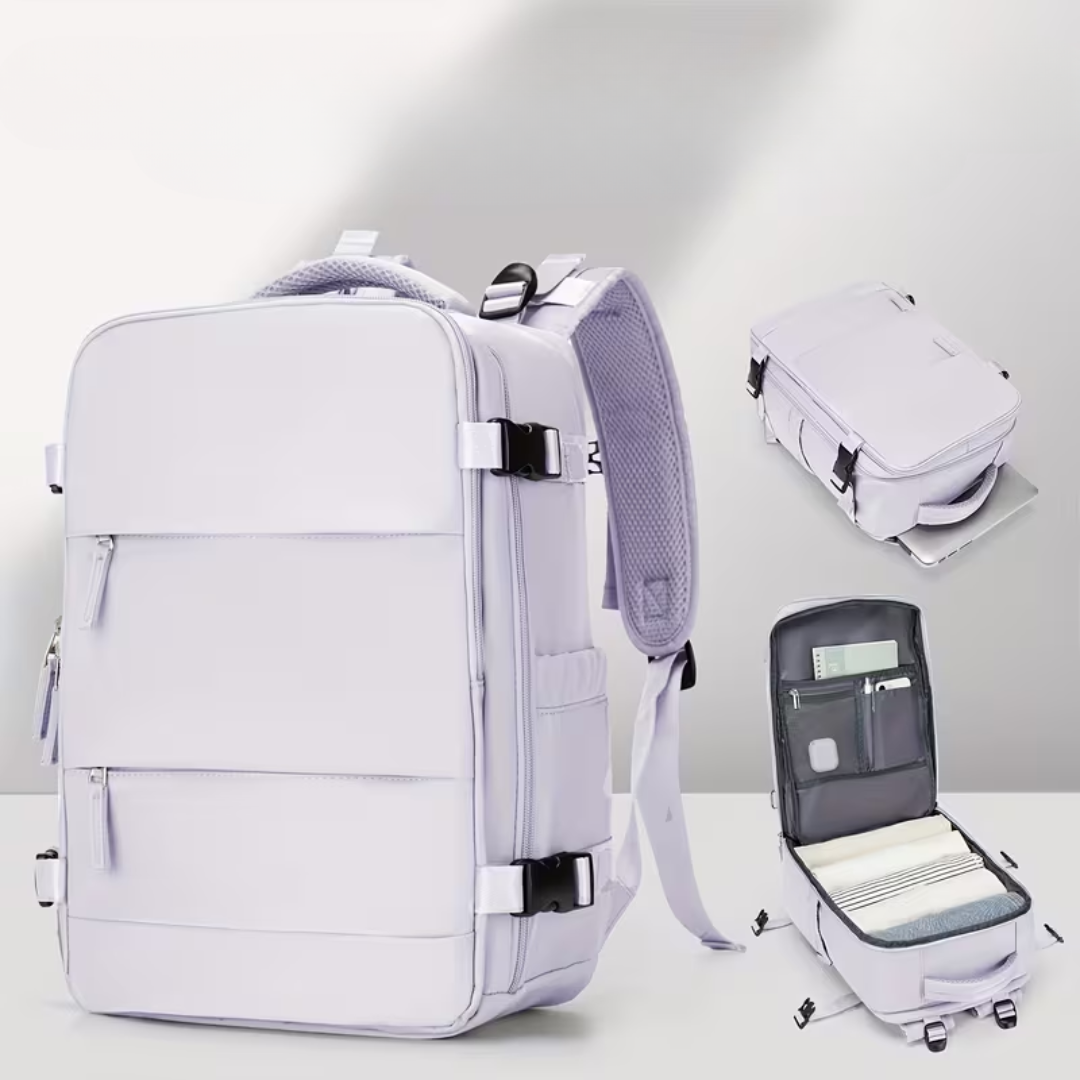 Mochila de Viaje Multifuncional: Lleva TODO lo que necesitas sin pagar equipaje extra 🛩️