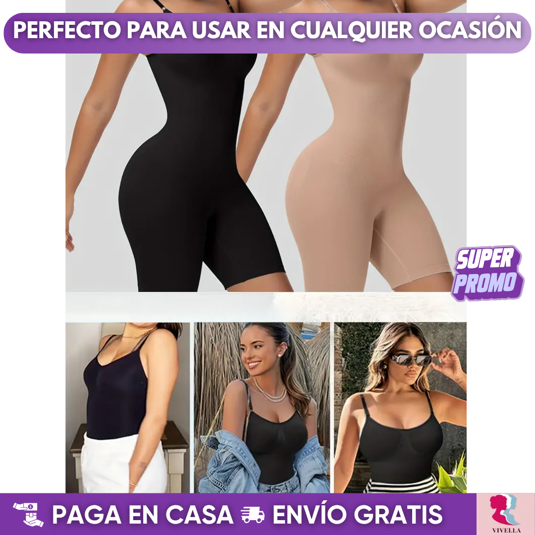 Body Moldeador Sin Costuras – Redefine tu silueta sin esfuerzo: más confianza, más curvas, más comodidad | ¡Transforma tu figura ahora! 💖