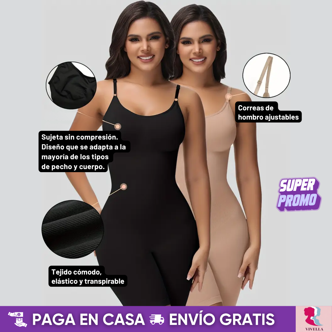 Body Moldeador Sin Costuras – Redefine tu silueta sin esfuerzo: más confianza, más curvas, más comodidad | ¡Transforma tu figura ahora! 💖