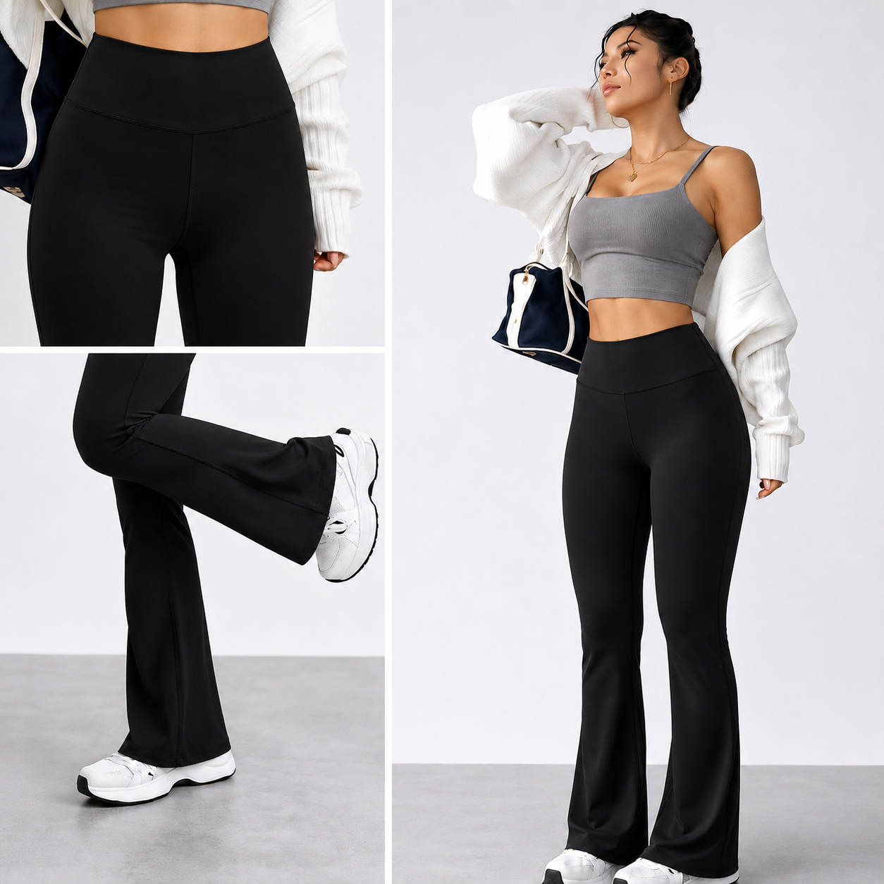 Pantalón Leggins Bota Campana: TALLA ÚNICA 💖