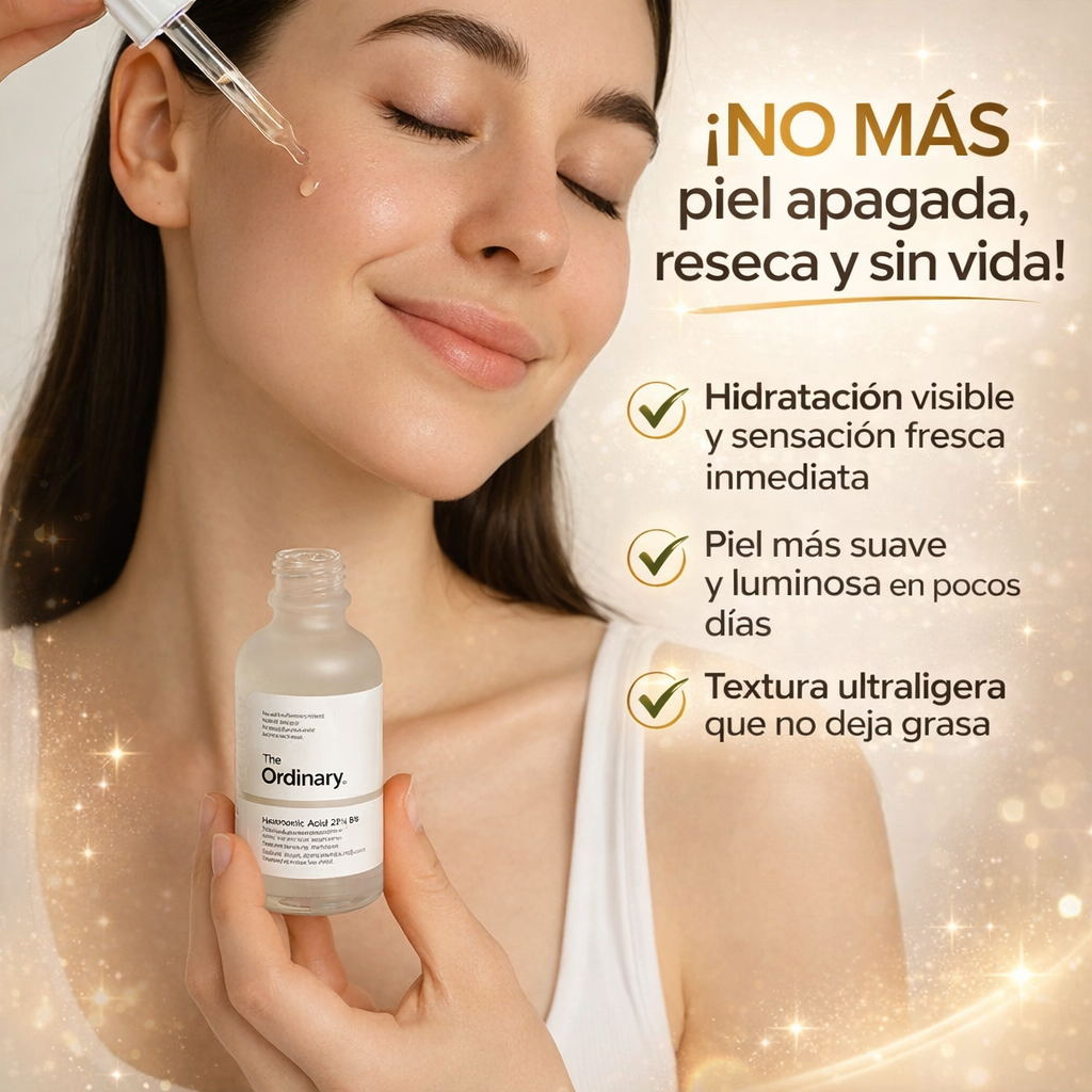 Ordinary Serum Hialurónico 30ml: Hidratación Profunda que Revitaliza tu Piel ✨