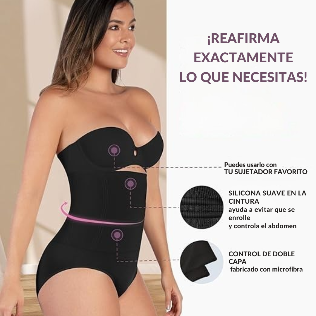 Panty Control de Abdomen Cintura Alta: Estiliza tu figura al instante sin notarse bajo la ropa ✨👙