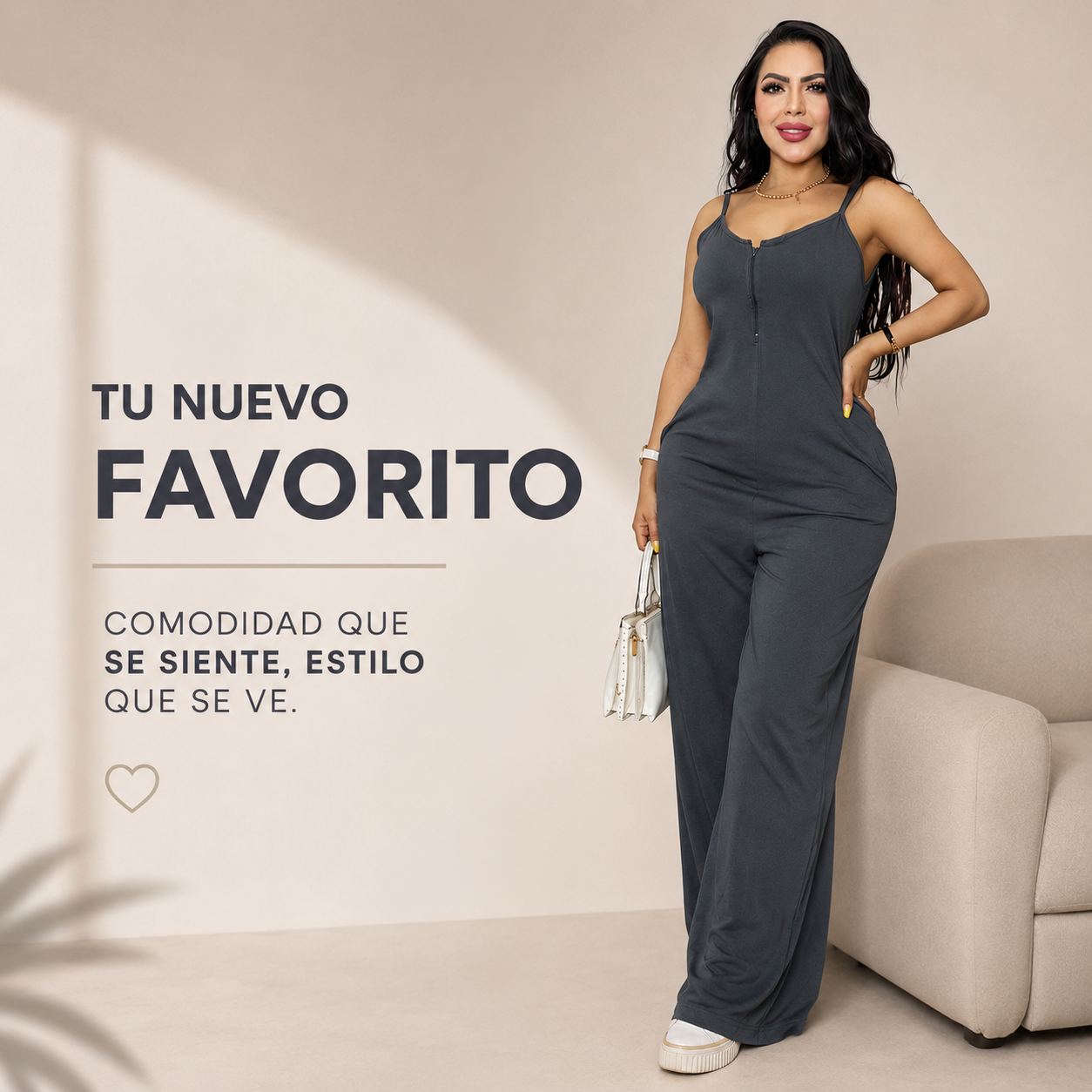 Enterizo Dama, algodon - Elegancia sin esfuerzo💞