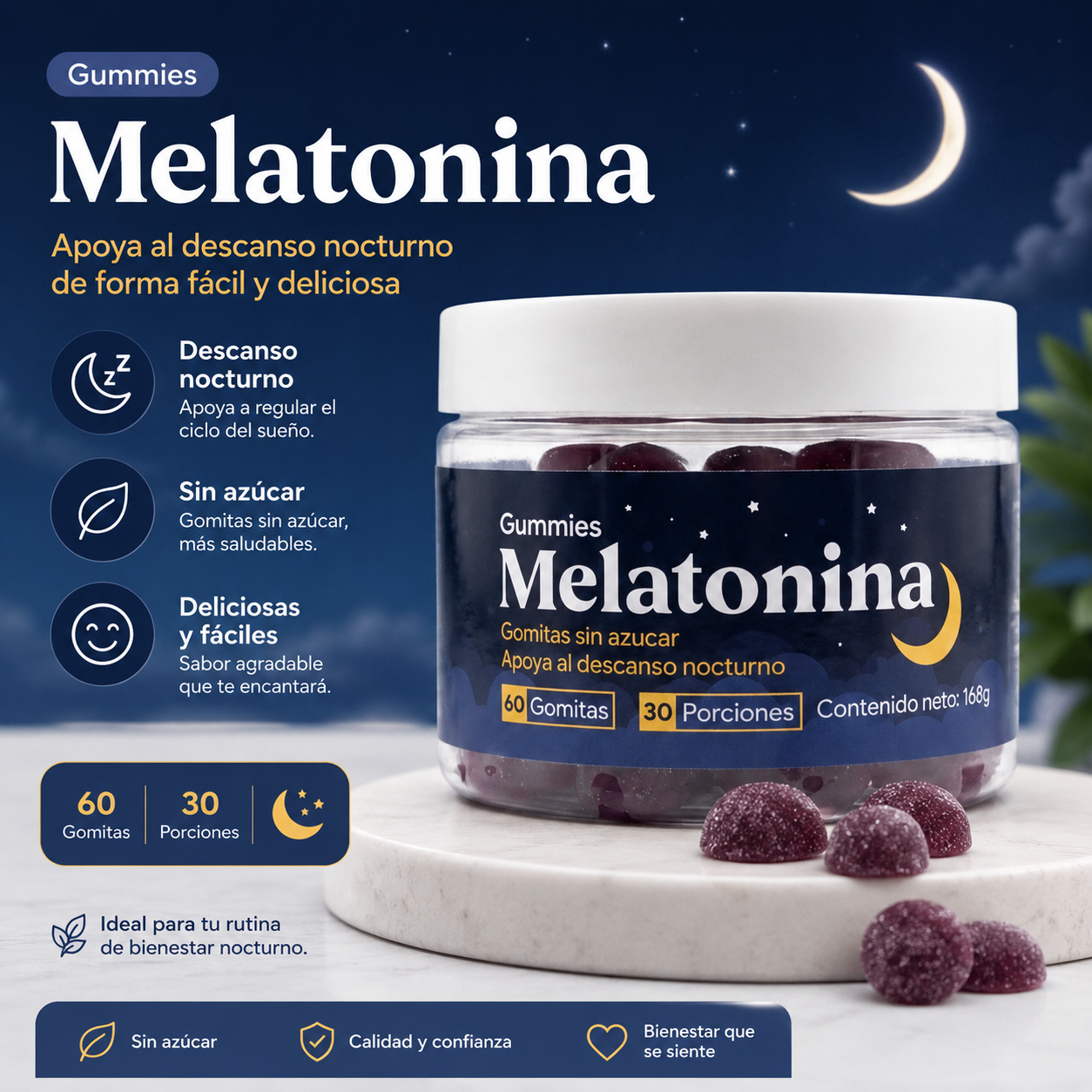 Gomas melatonina ZUPI - Dulces sueños🛏️💤