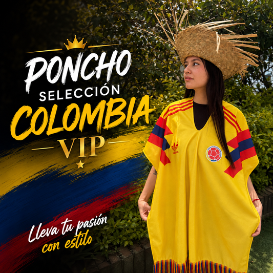 PONCHO SELECCION COLOMBIA MUNDIAL 2026